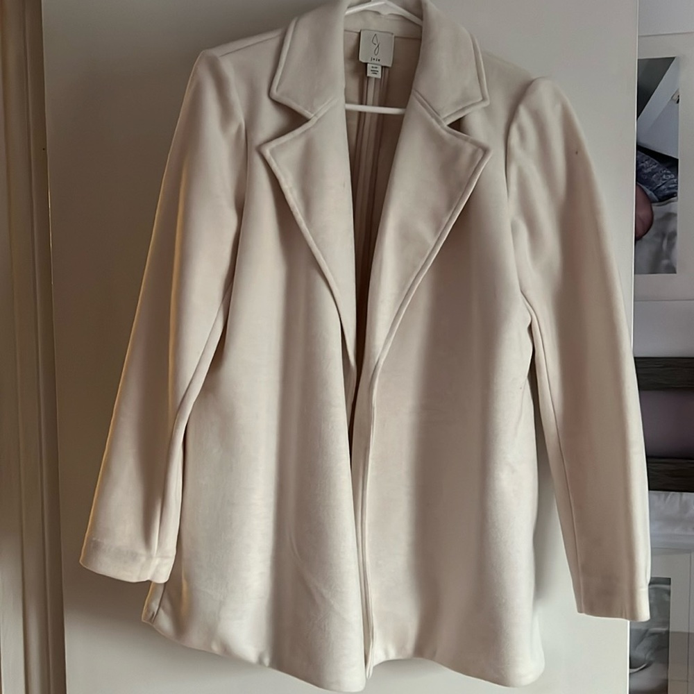 White Joie coat size S
